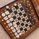 خرید تخته نرد شطرنج منچ مارپله دوز xo پک بازی