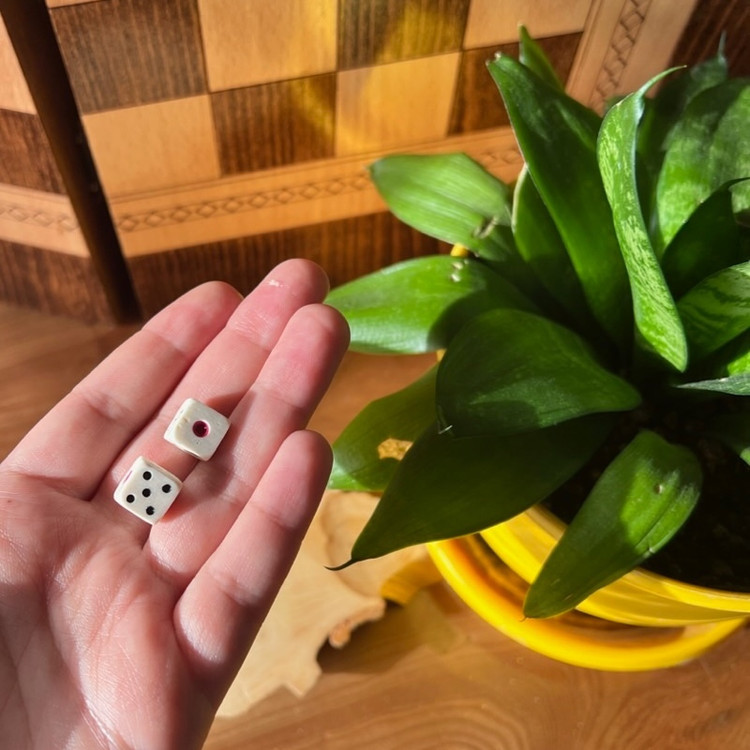 خرید تاس استخوانی اصل