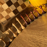 مهره شطرنج چوبی کلاسیک وزنه دار