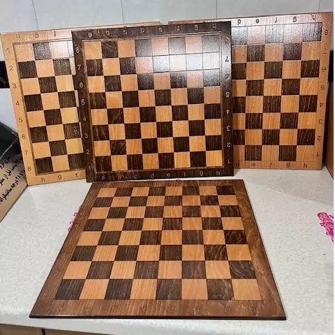 خرید صفحه شطرنج چوبی فدراسیونی