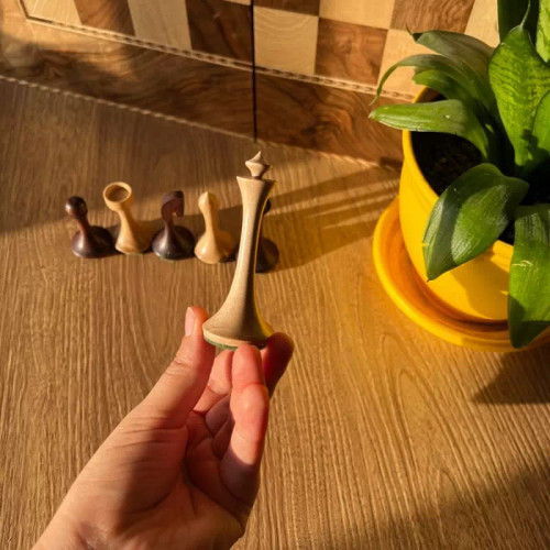 خرید مهره شطرنج چوبی کلاسیک