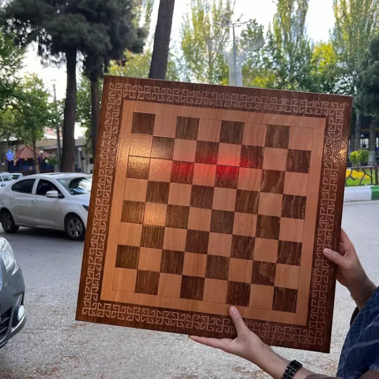 خرید صفحه شطرنج چوبی فدراسیونی