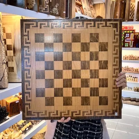 صفحه شطرنج چوبی فدراسیونی