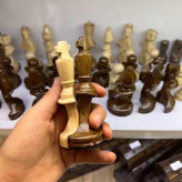 خرید مهره شطرنج چوبی طرح عشق