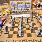 خرید مهره شطرنج چوبی طرح عشق