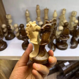 خرید مهره شطرنج چوبی طرح عشق