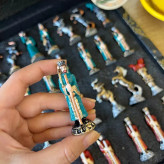 خرید مهره شطرنح فلزی نقاشی شده