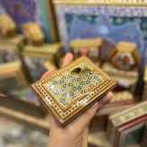 خرید قلمدان تک قیف خاتم کاری شده اصل