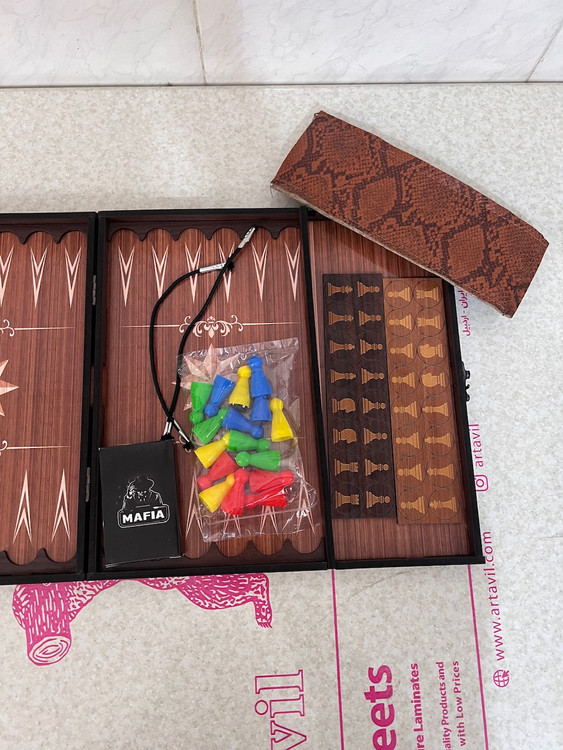 تخته نرد شطرنج منچ مارپله دوز مافیا شوتبال xo