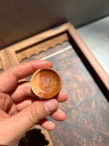 مهره تخته نرد چوب گردو و گلابی