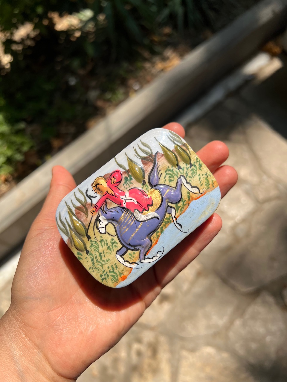 جاسکه ای کشویی خاتم کاری