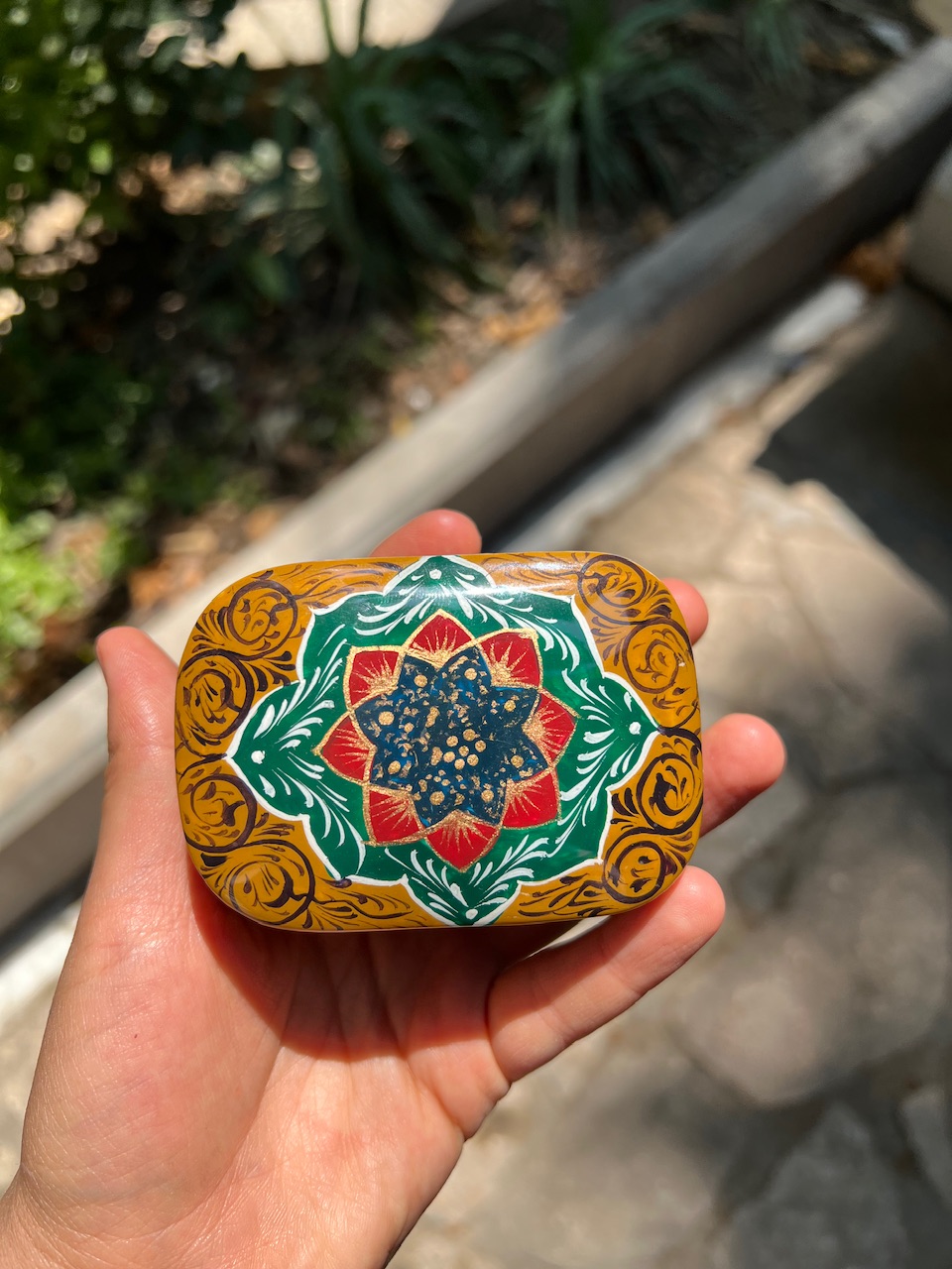 جاسکه ای کشویی خاتم کاری