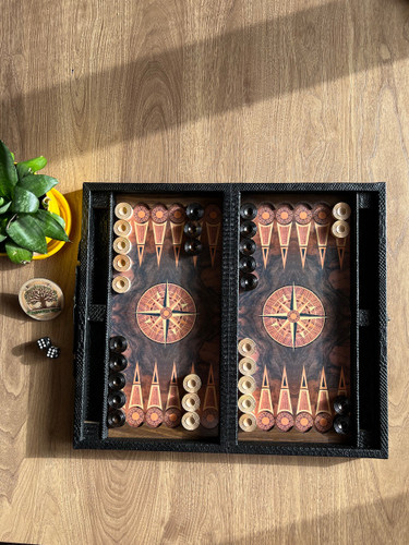 خرید تخته نرد چرمی