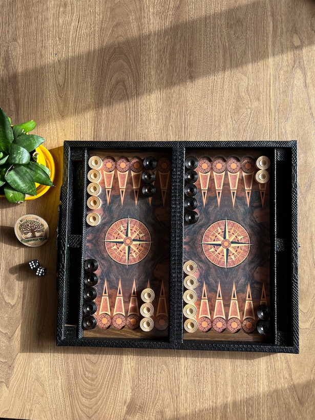 خرید تخته نرد چرمی