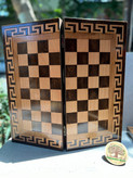خرید تخته نرد چوب روس و راش خرید شطرنج سایز۵۰ سانت