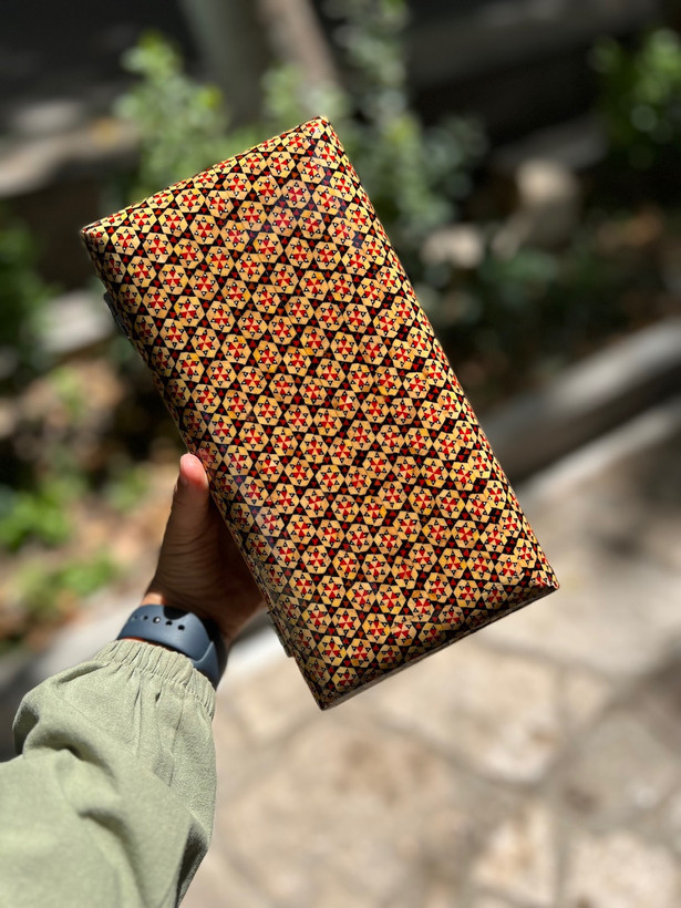 خرید جعبه کارد و چنگال و قاشق خاتم کاری شده