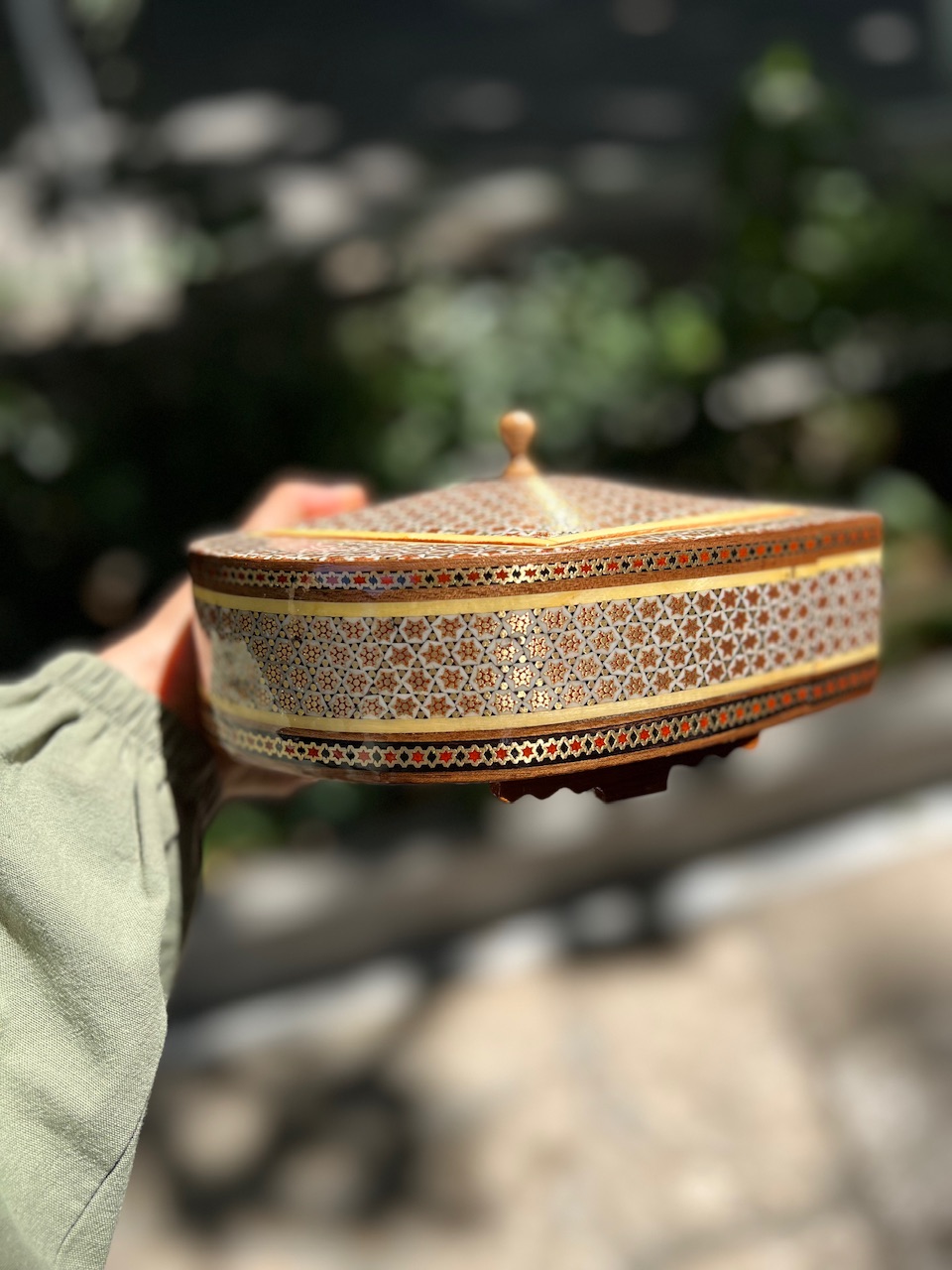 خرید شکلات خوری خاتم کاری اعلا