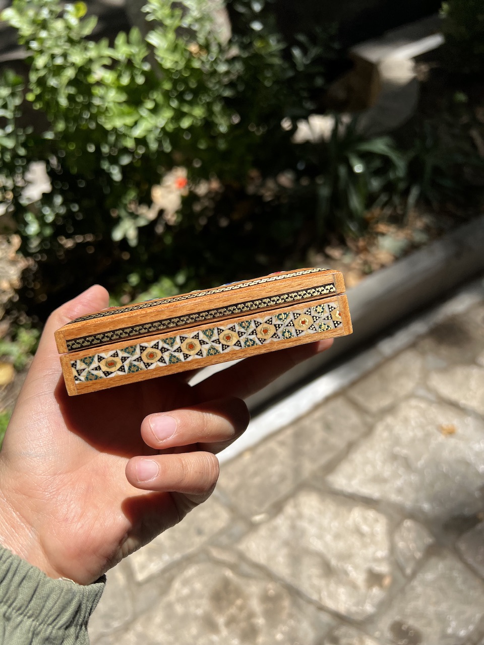 خرید جعبه پاسور خاتم کاری شده