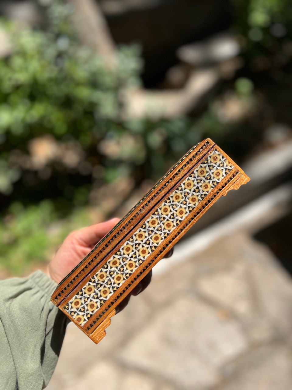خرید قلمدان خاتم مدل لولایی