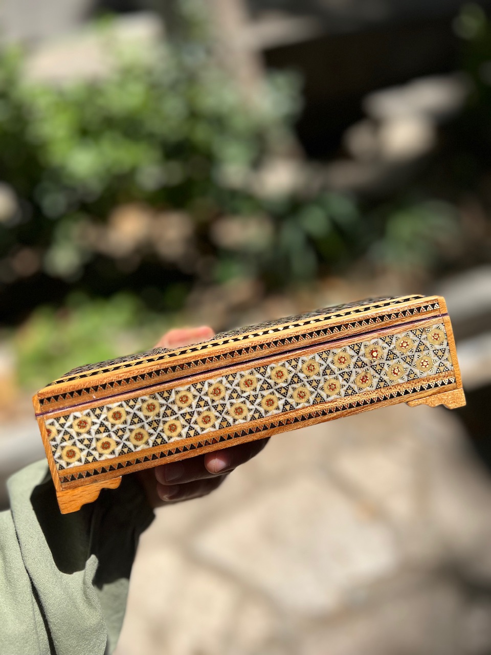 خرید قلمدان خاتم مدل لولایی