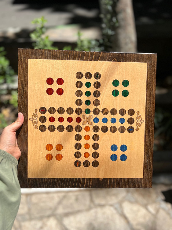 خرید منچ و مارپله چوبی سایز ۳۰ در ۳۰ سانت