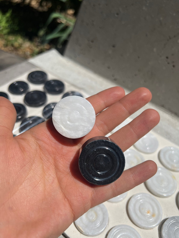 خرید مهره تخته نرد سنگ مرمر