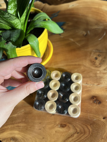 خرید مهره تخته نرد چوب گردو سایز کوچک