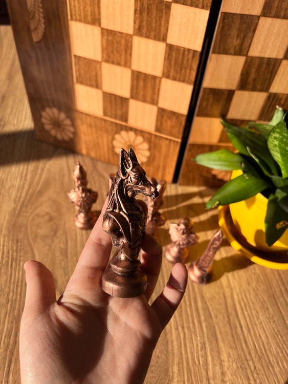 خرید مهره شطرنج پلی استری کد ۳