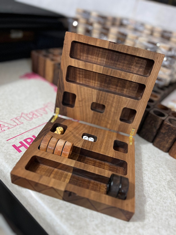 خرید جامهره تخته نرد چوب گردو