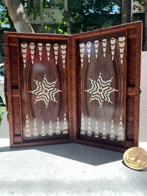 خرید تخته نرد جامهره دار چرمی