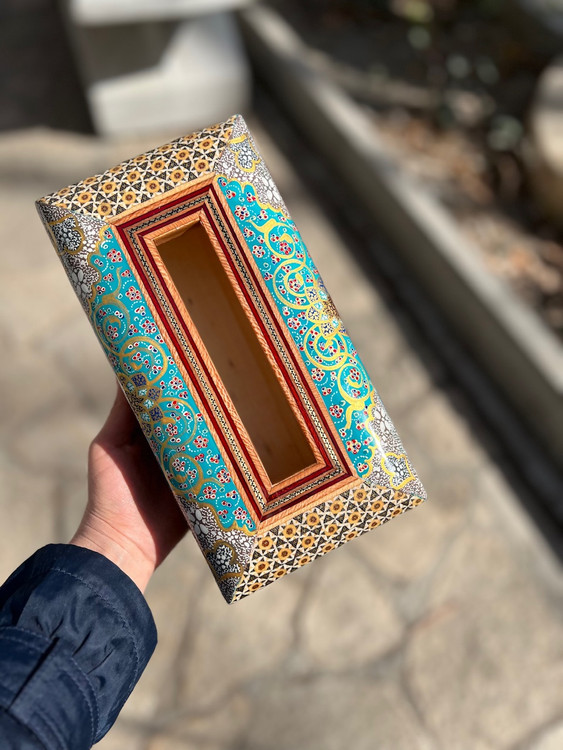 خرید کلینکس خاتم طرح تذهیب