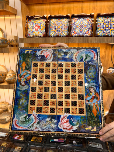 خرید تخته نرد خاتم سایز۳۵