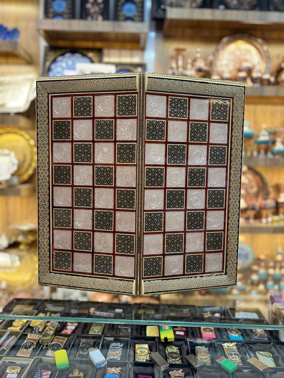 خرید تخته نرد و شطرنج خاتم