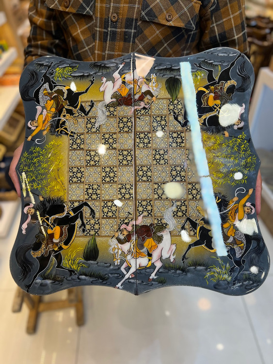 خرید تخته نرد خاتم شطرنج خاتم