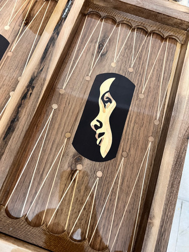 خرید تخته نرد چوب گردو شطرنج چوب گردو