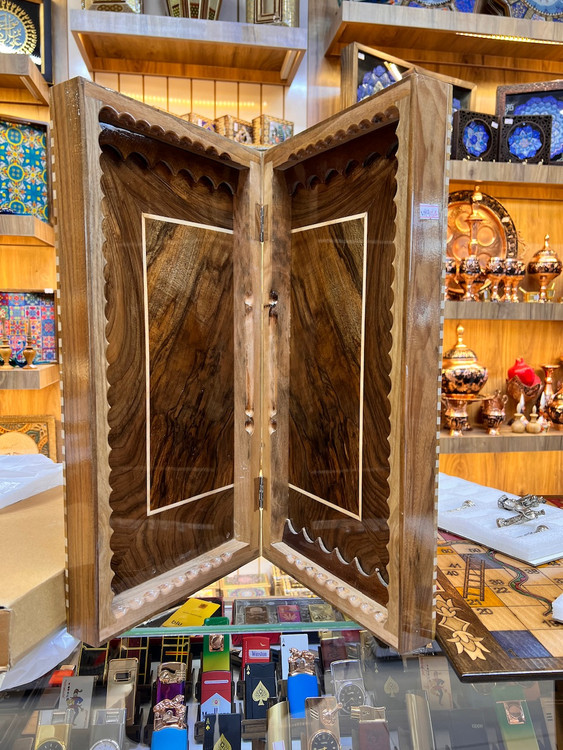 خرید تخته نرد چوب گردو شطرنج چوب گردو