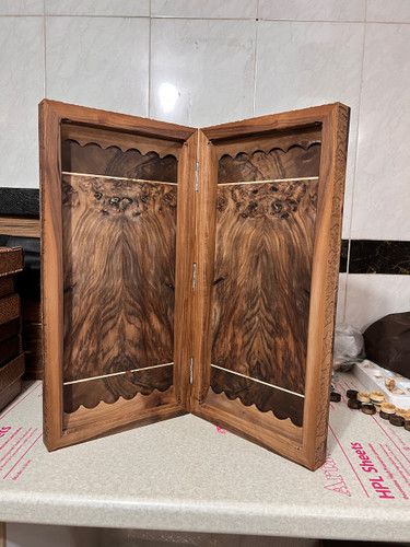 خرید تخته نرد چوب گردو شطرنج گردو