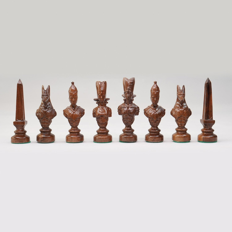 خرید مهره شطرنج چوبی مصری