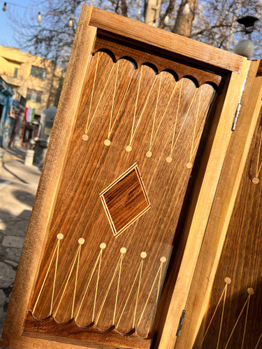 خرید تخته نرد چوب گردو شطرنج چوب گردو