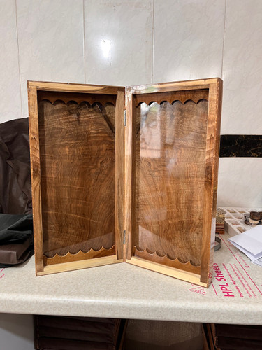 خرید تخته نرد ریشه گردو شطرنج گردو