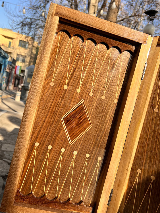 خرید تخته نرد چوب گردو شطرنج چوب گردو