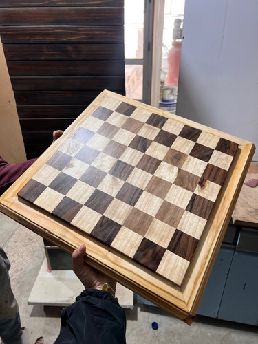 صفحه شطرنج چوب گردو