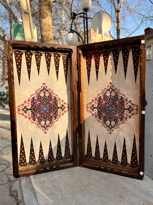 خرید تخته نرد چوب روس