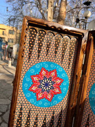 خرید تخته نرد چوب روس شطرنج چوب روس