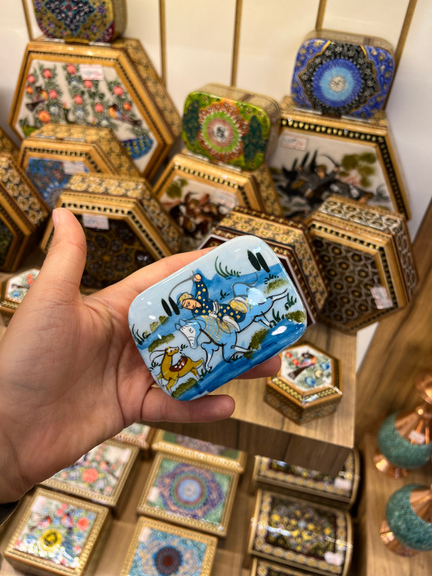 جاسکه ای کشویی خاتم سایز بزرگ