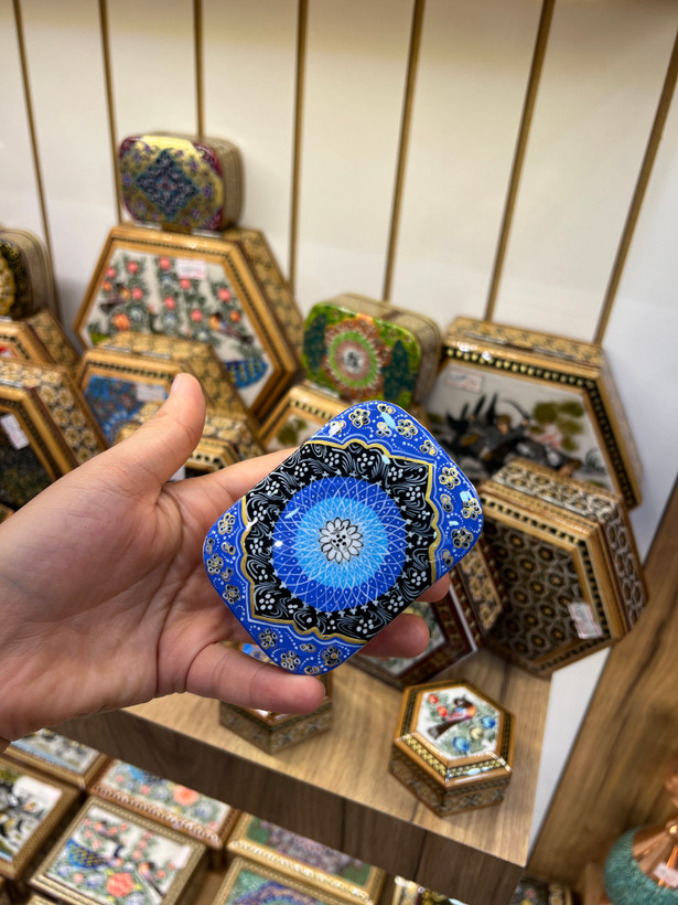 جاسکه ای کشویی خاتم سایز بزرگ