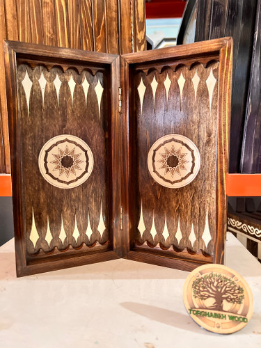 خرید تخته نرد و شطرنج چوب روس راش از تولیدی