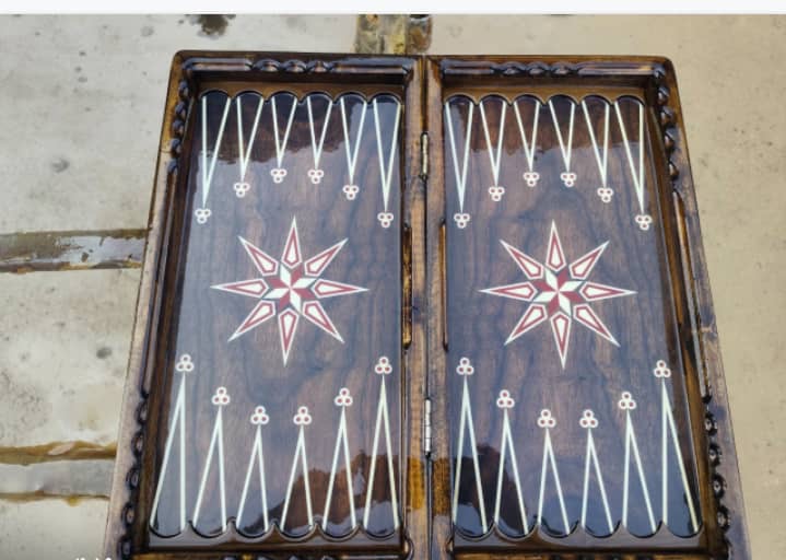 خرید تخته نرد روس چاپی شطرنج روس چاپی