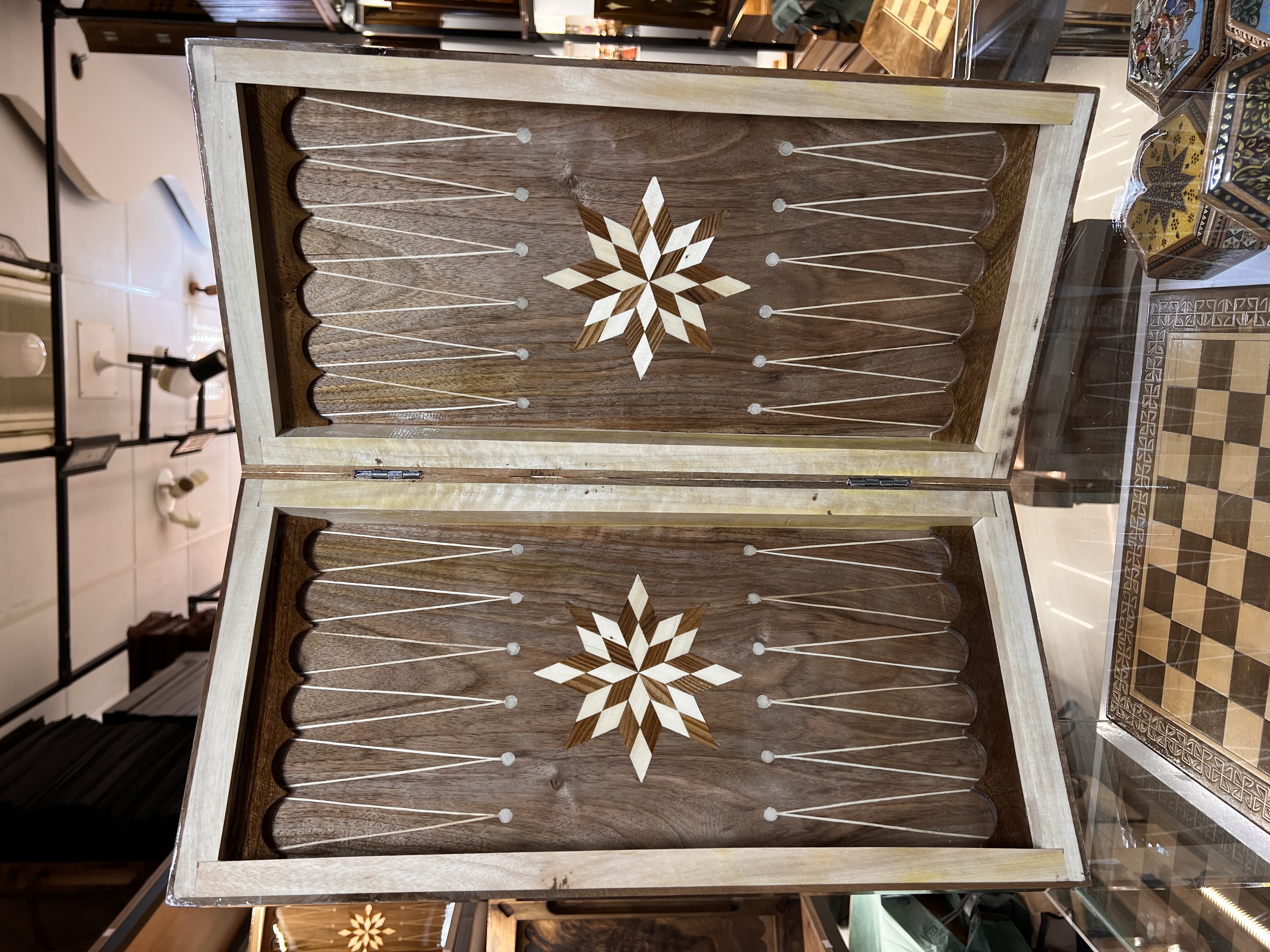 خزید تخته نرد گردو شطرنج گردو